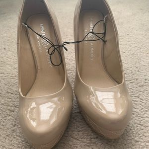 Brand new Chinese Laundry Nude Pumps.
